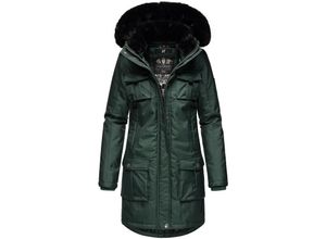 4059072432628 - NAVAHOO Damen Wintermantel Parka mit abnehmbarer Kapuze und Einkaufstasche Tiniis