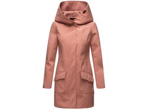 4059072433526 - MARIKOO Damen Outdoor Winter Softshelljacke Regenjacke mit großer Kapuze Mayleen