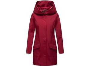 4059072433731 - MARIKOO Damen Outdoor Winter Softshelljacke Regenjacke mit großer Kapuze Mayleen