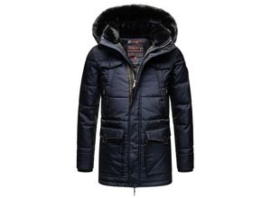 4059072434202 - NAVAHOO Herren stylischer Winterjacke Wintermantel mit abnehmbarer Kapuze Luaan