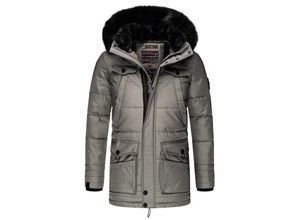 4059072434325 - NAVAHOO Herren stylischer Winterjacke Wintermantel mit abnehmbarer Kapuze Luaan