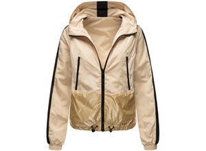 4059072435858 - NAVAHOO Damen Ultraleichte Wendejacke 2-in-1 Übergangsjacke mit Kapuze Sunitaa