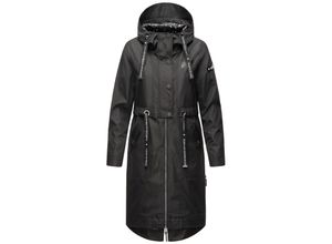 4059072436909 - NAVAHOO Damen Modischer Funktionsparka Übergangs Outdoorjacke mit Kapuze Josinaa