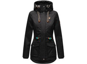 4059072436961 - MARIKOO Damen Outdoorjacke aus Wasserabweisendem Obermaterial Babetaa