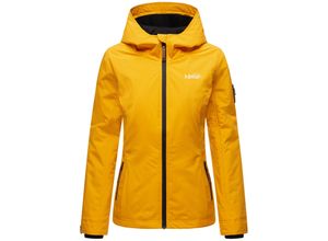 4059072441583 - MARIKOO Damen Sportliche Outdoorjacke Übergangs Regenjacke mit Kapuze Brombeere