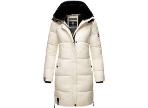 4059072448377 - MARIKOO Damen Winterjacke Steppmantel Weichem Innenkragen & Abnehmbarer Kapuze Streliziaa