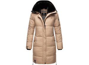 4059072448803 - MARIKOO Damen Winterjacke Steppmantel Weichem Innenkragen & Abnehmbarer Kapuze Streliziaa