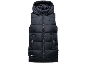 4059072449114 - MARIKOO Damen Steppweste Bodywarmer mit Kapuze Zarinaa