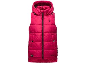 4059072449404 - MARIKOO Damen Steppweste Bodywarmer mit Kapuze Zarinaa