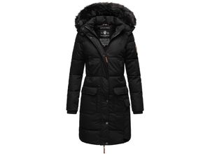 4059072452169 - NAVAHOO Damen Warmer Wintermantel Parka inkl Einkaufstasche und Regenschirm Cosimaa