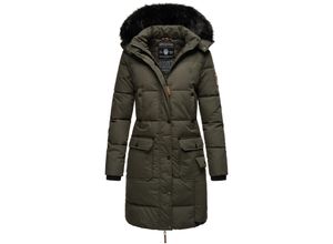 4059072452299 - NAVAHOO Damen Warmer Wintermantel Parka inkl Einkaufstasche und Regenschirm Cosimaa