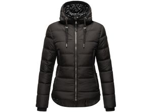 4059072454484 - NAVAHOO Damen Steppjacke Warm gesteppte Winterjacke mit Kapuze Renesmee