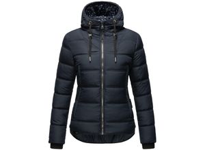 4059072454583 - NAVAHOO Damen Steppjacke Warm gesteppte Winterjacke mit Kapuze Renesmee