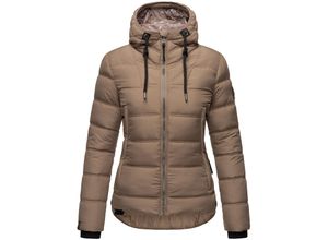 4059072454965 - NAVAHOO Damen Steppjacke Warm gesteppte Winterjacke mit Kapuze Renesmee