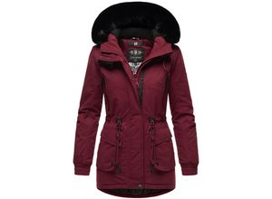 4059072461598 - NAVAHOO Damen Sportlicher Wintermantel Baumwoll-Parka mit Kapuze Olessaa