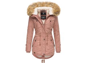 4059072463288 - NAVAHOO Damen Hochwertiger Wintermantel Winterparka mit großem Kunstfell La Viva