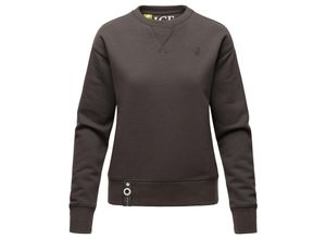 4059072466289 - NAVAHOO Damen Stylischer Kapuzensweatshirt Pullover mit Rundhals-Ausschnitt ZUCKERSCHNECKE