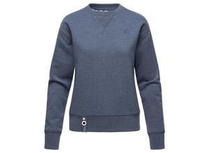 4059072466401 - NAVAHOO Damen Stylischer Kapuzensweatshirt Pullover mit Rundhals-Ausschnitt ZUCKERSCHNECKE