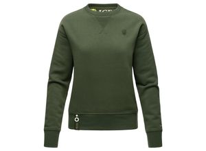 4059072466548 - NAVAHOO Damen Stylischer Kapuzensweatshirt Pullover mit Rundhals-Ausschnitt ZUCKERSCHNECKE