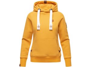 4059072467668 - NAVAHOO Damen Kapuzensweatshirt Hoodie mit Kapuze & Breiten Tunnelzugkordeln Damlaa