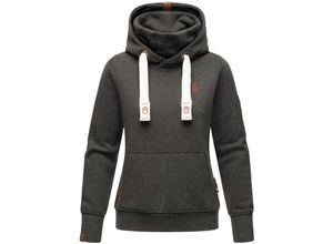 4059072467972 - NAVAHOO Damen Kapuzensweatshirt Weicher Hoodie mit dicken Tunnelzugkordeln & Kapuze Raniaa