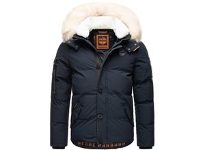 4059072468764 - STONE HARBOUR Herren Winterjacke stylischer Winterparka mit abnehmbarer Kapuze Halvaar