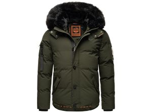 4059072468825 - STONE HARBOUR Herren Winterjacke stylischer Winterparka mit abnehmbarer Kapuze Halvaar