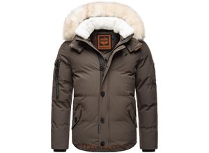 4059072469105 - STONE HARBOUR Herren Winterjacke stylischer Winterparka mit abnehmbarer Kapuze Halvaar