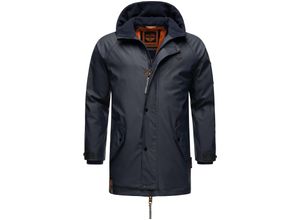 4059072470255 - STONE HARBOUR Herren Regenjacke Gummierter Regenparka mit Fleece-Innenfutter Rihaa