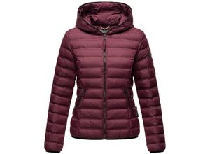 4059072471047 - NAVAHOO Damen Stylische Steppjacke Übergangsjacke mit Kapuze Neevia