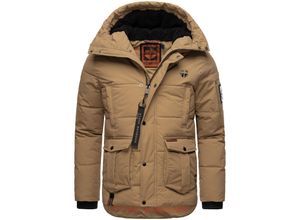 4059072471528 - STONE HARBOUR Herren Stylische Outdoorjacke Winterjacke mit Teddyfell Innenfutter Admaroo