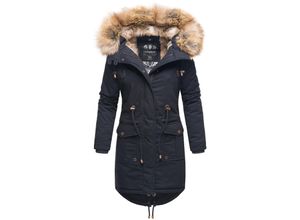 4059072472198 - NAVAHOO Damen Warmer Wintermantel Winter Baumwollparka mit Kunstfell Rosinchen