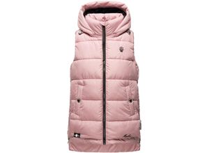 4059072473249 - MARIKOO Damen Steppweste Bodywarmer mit Kapuze Zarinaa