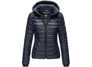 4059072473409 - NAVAHOO Damen Steppjacke leichte Übergangsjacke mit Kapuze Lulana