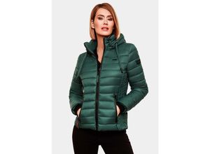 4059072473584 - NAVAHOO Damen Steppjacke leichte Übergangsjacke mit Kapuze Lulana