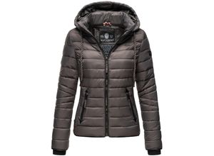 4059072473706 - NAVAHOO Damen Steppjacke leichte Übergangsjacke mit Kapuze Lulana