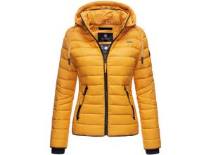 4059072473836 - NAVAHOO Damen Steppjacke leichte Übergangsjacke mit Kapuze Lulana