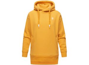 4059072474949 - NAVAHOO Damen Kapuzensweatshirt Kuscheliger Hoodie mit Oversize Look Silberengelchen