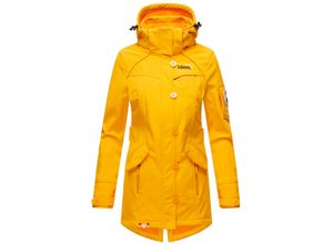 4059072751217 - MARIKOO Damen Outdoor Softshell Jacke mit abnehmbarer Kapuze Soulinaa