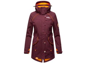 4059072751354 - MARIKOO Damen Outdoor Softshell Jacke mit abnehmbarer Kapuze Soulinaa