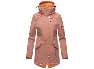 4059072751491 - MARIKOO Damen Outdoor Softshell Jacke mit abnehmbarer Kapuze Soulinaa