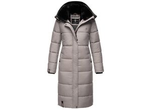 4059072756014 - MARIKOO Damen Winterjacke Steppmantel Weichem Innenkragen & Abnehmbarer Kapuze Reliziaa