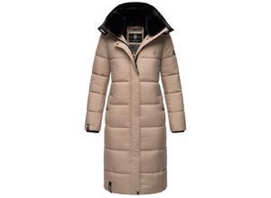 4059072756199 - MARIKOO Damen Winterjacke Steppmantel Weichem Innenkragen & Abnehmbarer Kapuze Reliziaa