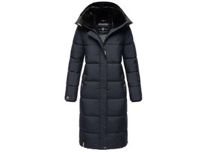 4059072756557 - MARIKOO Damen Winterjacke Steppmantel Weichem Innenkragen & Abnehmbarer Kapuze Reliziaa