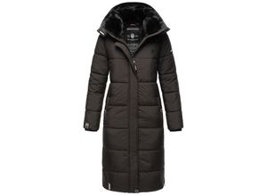 4059072756618 - MARIKOO Damen Winterjacke Steppmantel Weichem Innenkragen & Abnehmbarer Kapuze Reliziaa