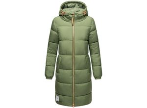 4059072758810 - MARIKOO Damen Winter Steppmantel Stepp Jacke Mantel Parka warm mit Kapuze Nomadiaa