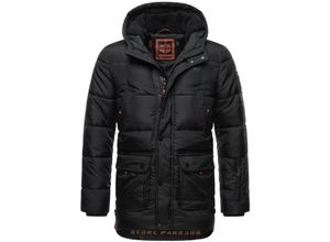 4059072760097 - STONE HARBOUR Herren Winterjacke Lange Parka Jacke Kapuze warm gefüttert Mironoo