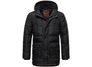 4059072760110 - STONE HARBOUR Herren Winterjacke Lange Parka Jacke Kapuze warm gefüttert Mironoo