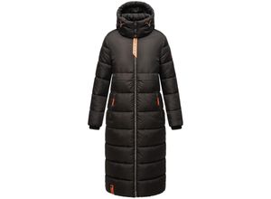 4059072761421 - NAVAHOO Damen modischer Steppmantel gesteppter Wintermantel Parka mit Kapuze Kristallblume