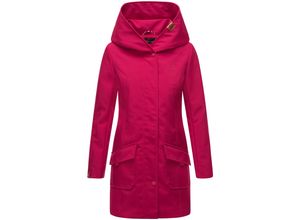 4059072816497 - MARIKOO Damen Outdoor Winter Softshelljacke Regenjacke mit großer Kapuze Mayleen